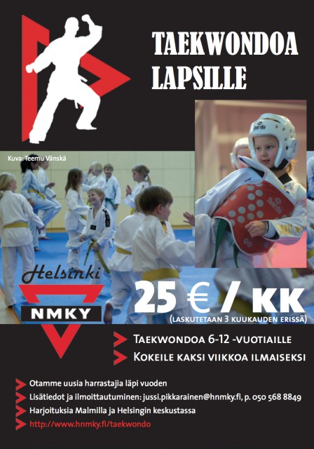 HNMKY_Taekwondo_Lapset