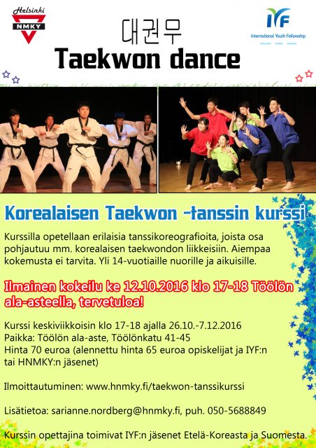 taekwon-tanssikurssi